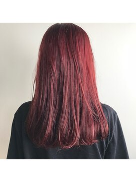 グリーン 渋谷(green) 【greensibuya】vividレッドカラー