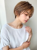 20代30代40代大人可愛い 小顔 丸みショートボブヘルシースタイル