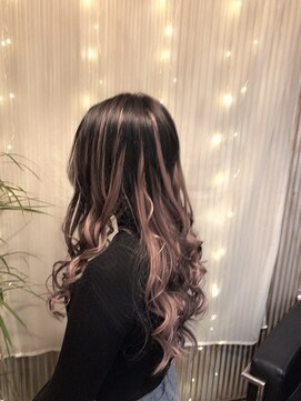 ビューティボックスモンロー(Beauty Box MONROE) ハイライト+グラデーションエクステ