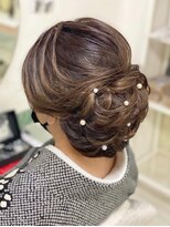 ブリエ(briller) TAKAKOstyle☆大き目和装シニヨン