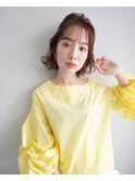 【 eL 横浜 】夏ヘア ボブ 簡単ハーフアップお団子