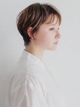 ネリー 銀座(NERIE) 似合わせカット大人かわいい前髪ふんわりショート[銀座/銀座駅]