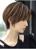 前髪あり大人ショート20代30代40代【AIN.表参道】川原大地