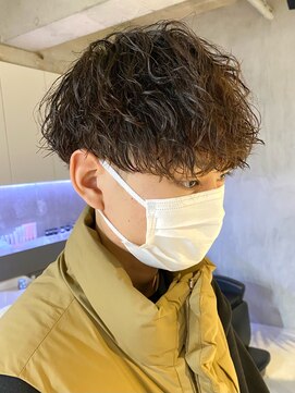 エリマ 調布(elima) ツイストスパイラル/波巻きパーマ/ニュアンスマッシュ/マッシュ