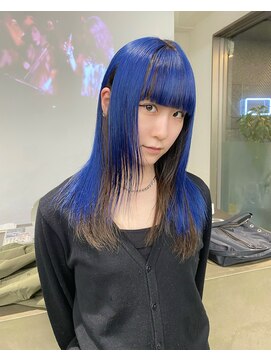 レコ 渋谷(LECO) ロイヤルブルーのコントラストレイヤー