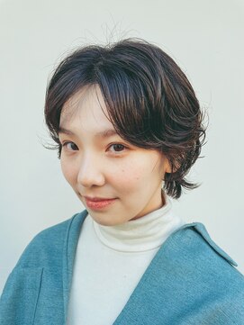 コキャン(COQUIN) ニュアンスショートパーマ/高橋ゆい