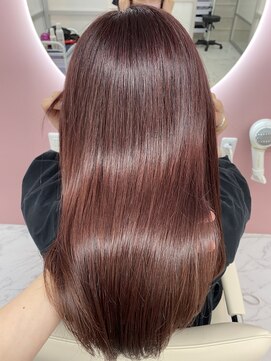 ビンナ(BINNA) カラーと同時に髪質改善