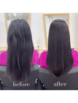 リアン 四条大宮店(Lien) 『髪質改善』ストレートエステ（縮毛矯正）（リタッチ可）