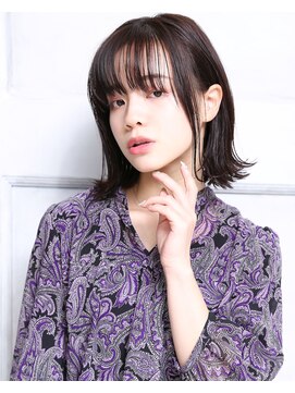 無垢(muku) 大人可愛い小顔美髪カールボブ結べるボブA1