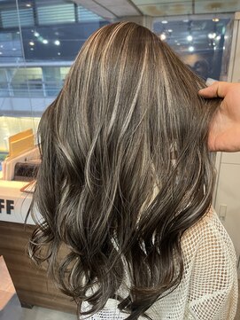 ラフ(LAFF) #黒髪#ボブルフ#ネビージュ#小顔#ワンレン