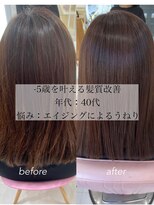 ヘアー ソプラ(HAIR SOPRA) 【40代】髪質改善プレミアム「艶髪」カラー
