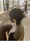 小顔補正立体カット