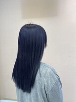 ヘアアンドメイク アール(hair＆make R) ネイビーブルー