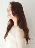 【La fith】チョコレートブラウン×ゆるふわロング