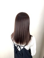 テュセ ヘアー 京都(Tu sais hair kyoto)&nbsp;縮毛矯正/大人かわいい/２０代/３０代/ツヤ髪スタイル/ピンク