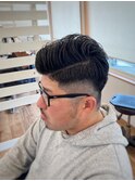 【山本智文】パートスタイルフェードカット