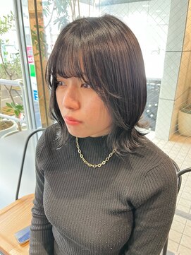 ヘアーアンドメイク ビス(HAIR&MAKE bis) コリアンブラック/就活カラー/立川美容室【黒田あさみ】