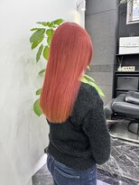 チュダック(ChuDuck)&nbsp;韓国風《ピンクレッド》ハイトーン/ケアブリーチ/ダブルカラー