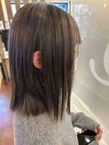 ヘアースペースブルーム ヒーロー 園田店(HAIR SPACE BLOOM hero) 【園田/ミルクティーグレージュ】ブリーチカラー