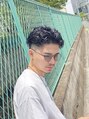 ワンズ リー 下北沢店(ONE's ly) 漢が大好きフェードパーマスタイルです！！