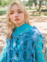 サロン ド ビカ(Salon de bika)&nbsp;ホワイトベージュ×ゆるゆるレイヤー