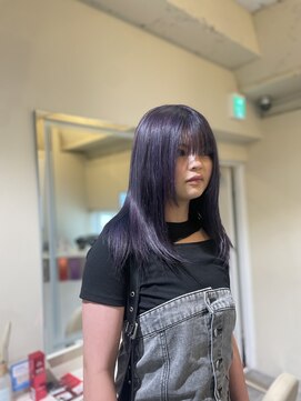 アンブル リュクス 池袋(amble luxe) 深めパープル