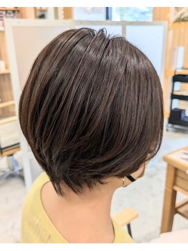 アン(an) 丸みグラデーションボブ