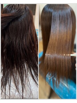 アメイズトーキョー 札幌大通(Amaz! tokyo) メルティカラー似合わせカット/縮毛矯正/ボブ/フェミニンロング