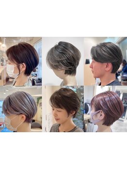 スタイリングが苦手でも大丈夫！お手入れ簡単で似合うショートに仕上げます。