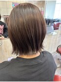 髪質改善　プレミアムカラー　ショコラブラウン@田代3/4