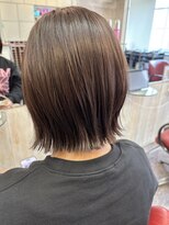 ロマンヤカタ ファース(ROMAN YAKATA fars) 髪質改善 プレミアムカラー ショコラブラウン@田代3/4