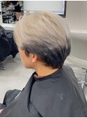 12386ニュアンスデザインハイトーンブリーチデザインカラー