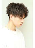 ハーフアップバング