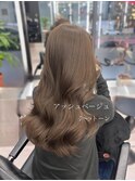 ヘーゼルベージュ/ブリーチなし【小山田繭】20代30代40代