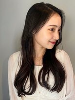 ガーランド (Garland) 重たく見えない!暗髪透明感カラー!アッシュブラウン 前髪なし