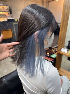 ステラ(stella) ペールブルーのインナーカラー