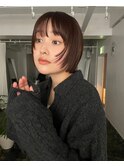 【NICA】ミニボブに顔まわりカット◇高山