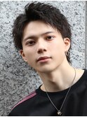 ウルフスパイキーショートアップバング
