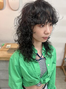 キューズ クラブ(cuz KLUB) 【cuzKLUB】レイヤースタイル×スパイラルパーマ＊池袋