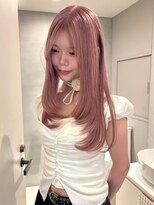 ペレ アネックス 大阪梅田茶屋町店(PELE ANNEX)&nbsp;ホワイトグレージュ/デジタルパーマ/チェリーブラウン/梅田