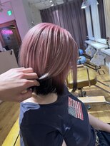アヴァンス 天王寺店(AVANCE.) ペールピンク×エンドカラー