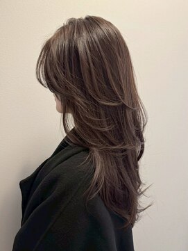 ムード(MOOD,) 暗めカラー/グランマッシュ[レイヤーカット/髪質改善/銀座]