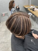 ノアル(NOAHL) G 白髪ぼかしハイライト/ベージュカラー