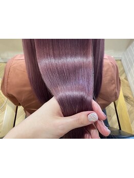 ブリーチ毛専用《Xトリートメント》取り扱い◎ダブルカラーも美しい艶に♪[原宿/表参道/ケアブリーチ]