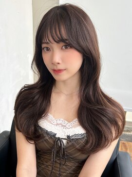 アリスバイアフロート 自由が丘(ALICe by AFLOAT) 〇くびれヘア レイヤーカット 韓国ヘア 透明感カラー