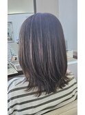 柔らかく揺れるナチュラルレイヤー