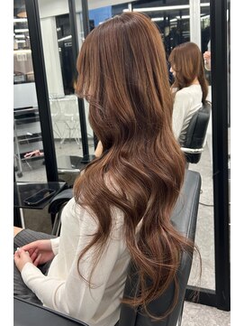 ランズ(LANDS) ベージュ×エクステ