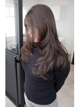 ベンジー 天神店(benji)&nbsp;柔らかbeige / layer cut(福岡/天神)