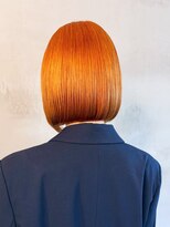 アルバム 池袋(ALBUM)&nbsp;ボブダブルカラーハイトーンミディアム小顔_ba571161