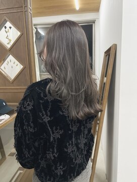 ブリンク(blink) 10トーンオリーブベージュブリーチなしケアカラー髪質改善